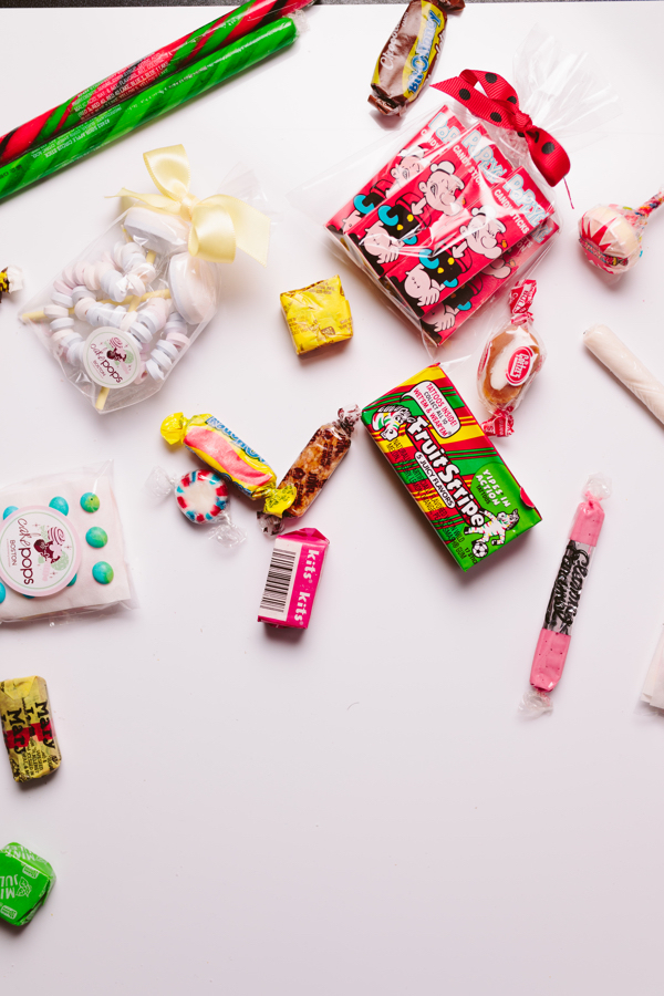 Assorted nostalgic candy