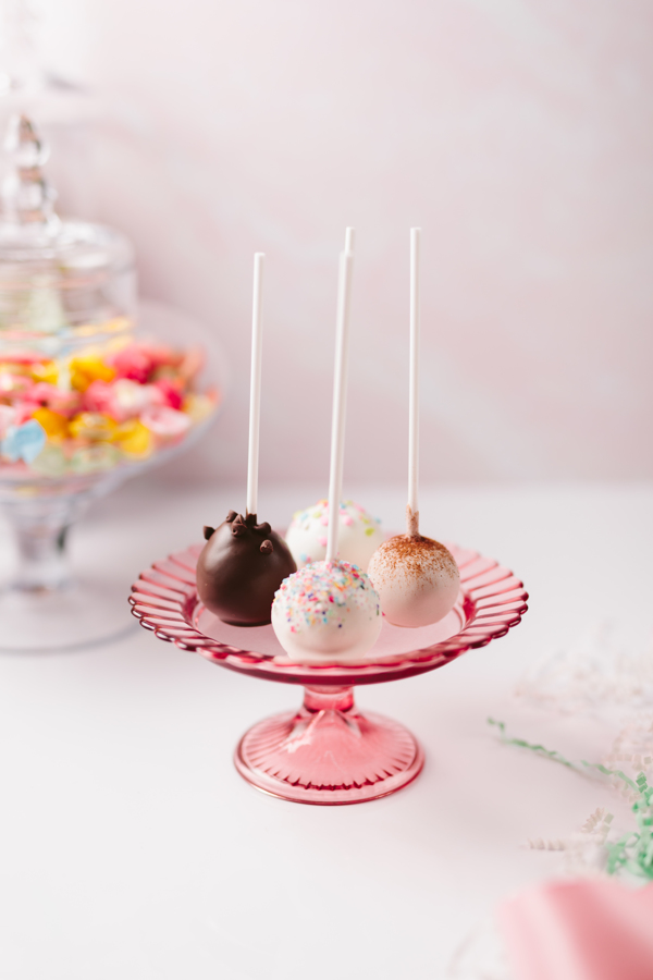 Popular flavors of cake pops